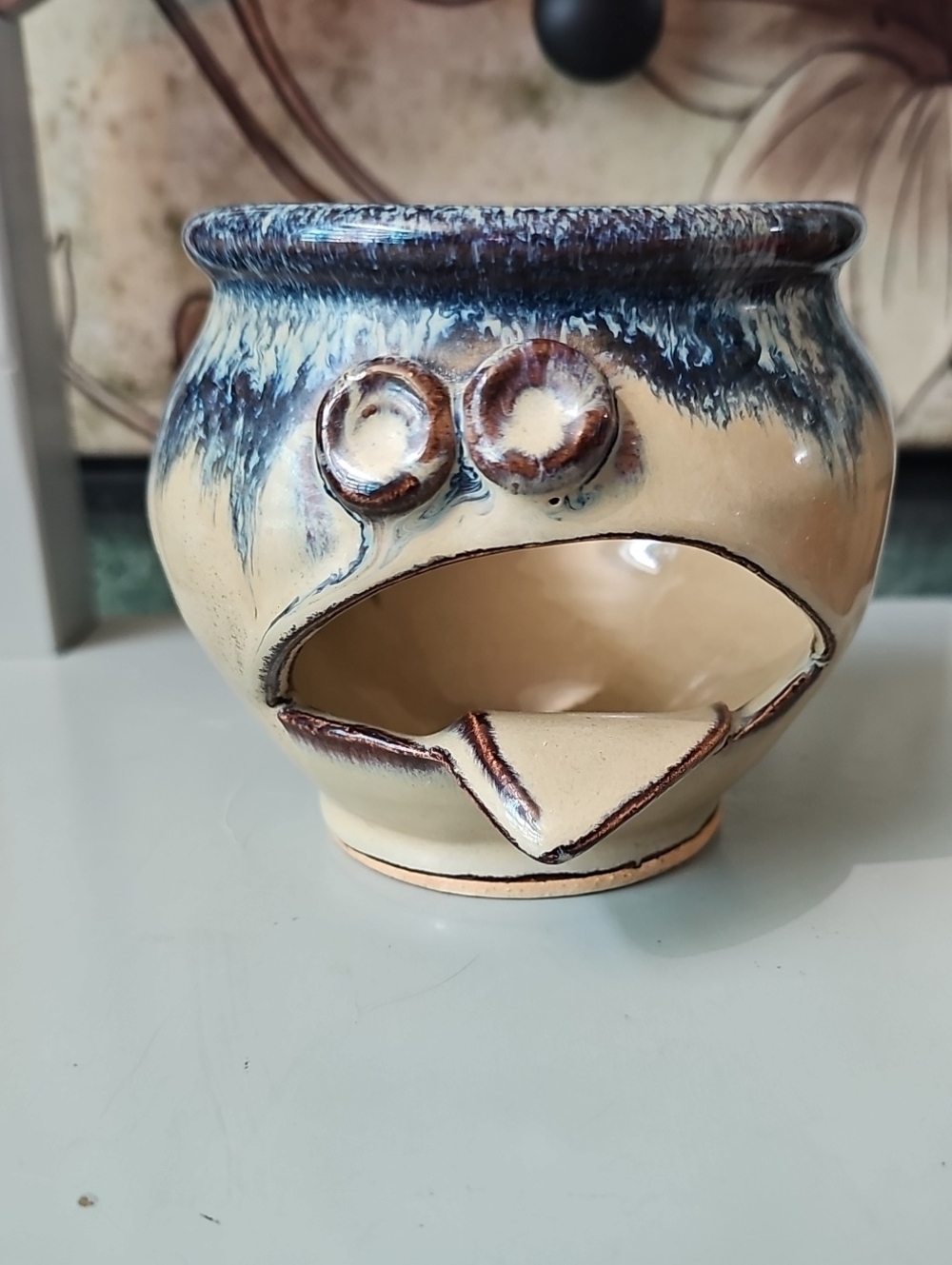 King's Pottery Ugly Face Bowl